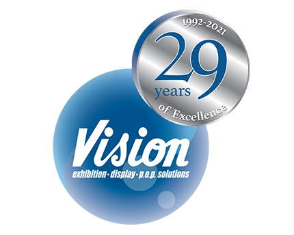 vision exhibition, display, pop solutions